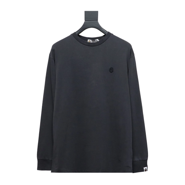 Bape 24SS Small Embroidered Long Sleeves