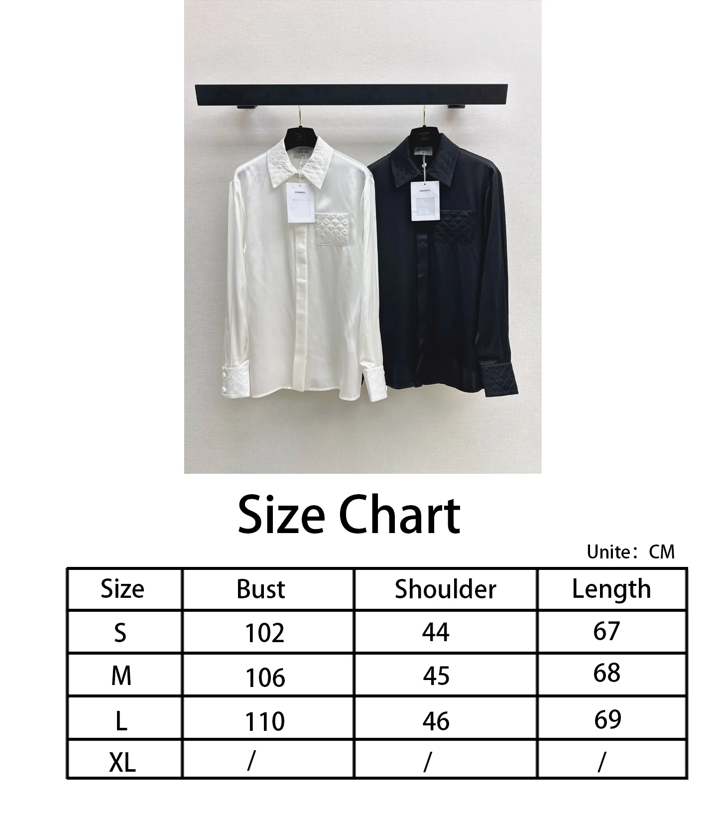 Chan NEW silk shirts