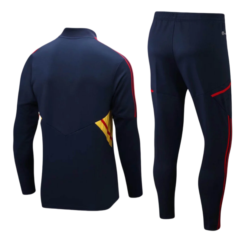 Arsenal Half-Pull Training Suit Royal Blue Football Shirt 2022/2023