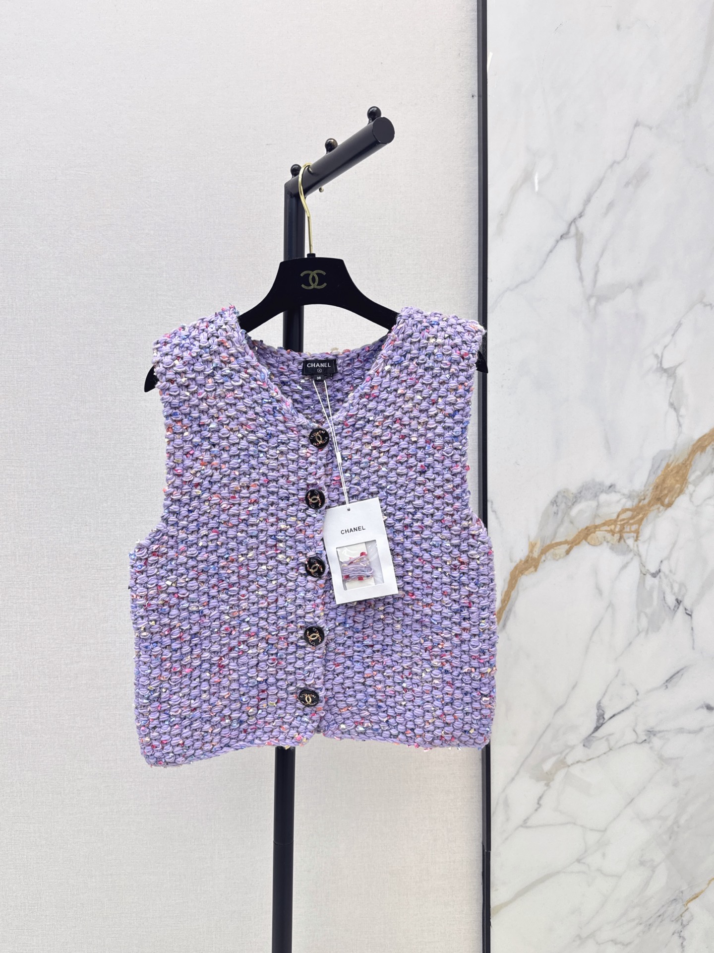 Chan New woven vest