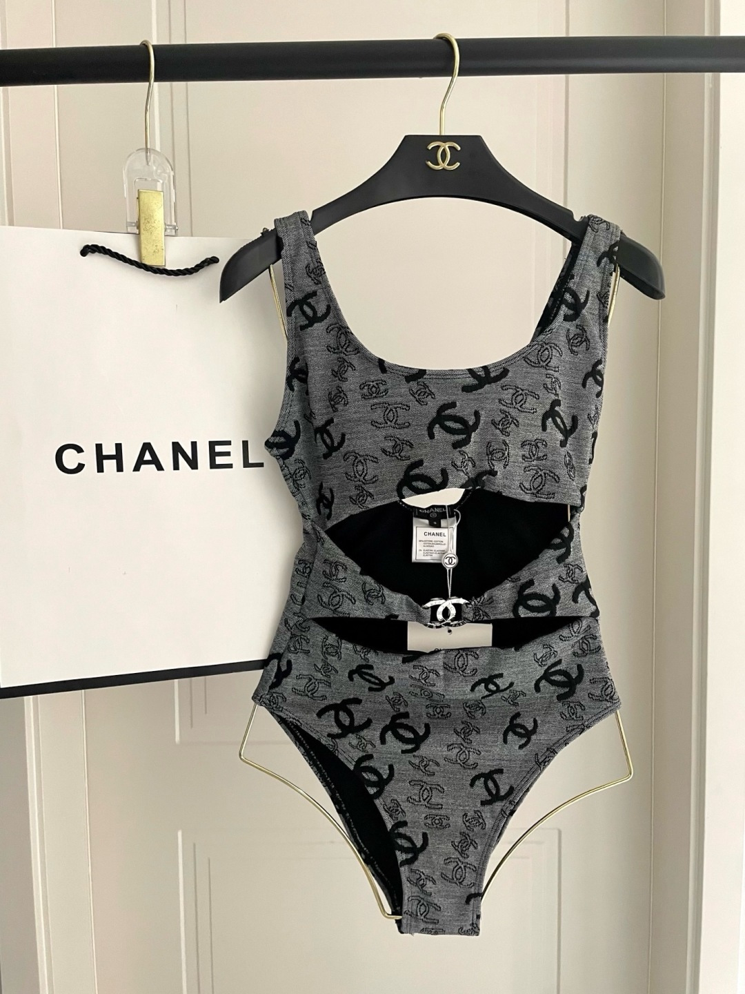 Chan New  swimsuit