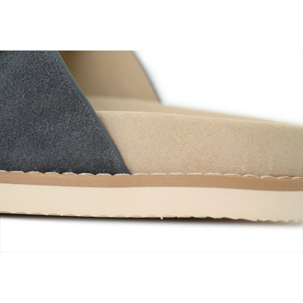 Brunello Cucinelli Suede two-strap Sandals Grey