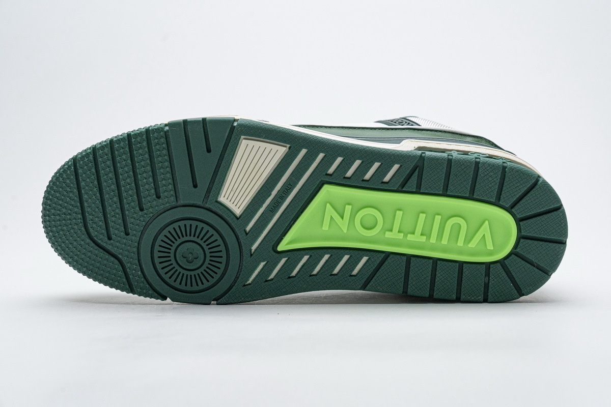 Pkkicks God Batch LOUIS VUITTON 20ss Trainer Green