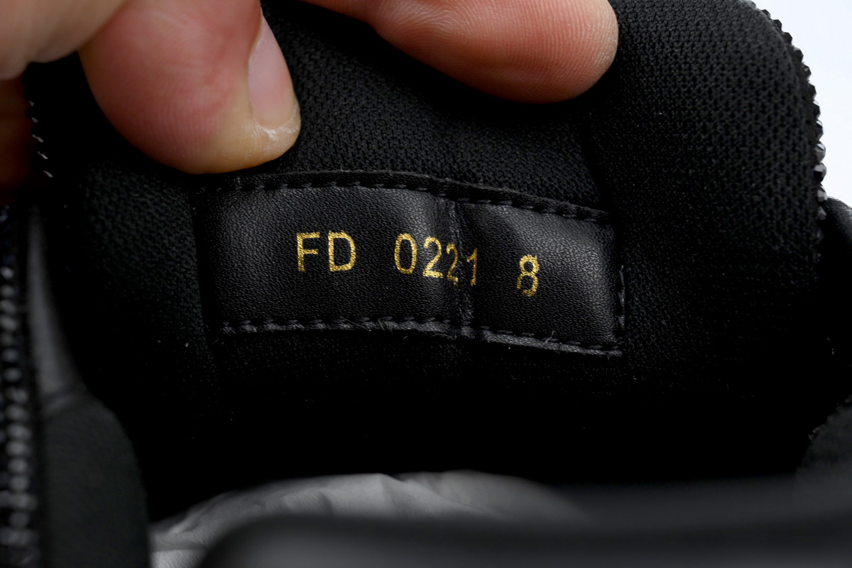 Pkkicks God Batch Louis Vuitton Trainer 'Black Rhinestones' 1A815H