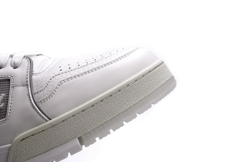Pkkicks God Batch LOUIS VUITTON Trainer White Litchi Pattern FD0221