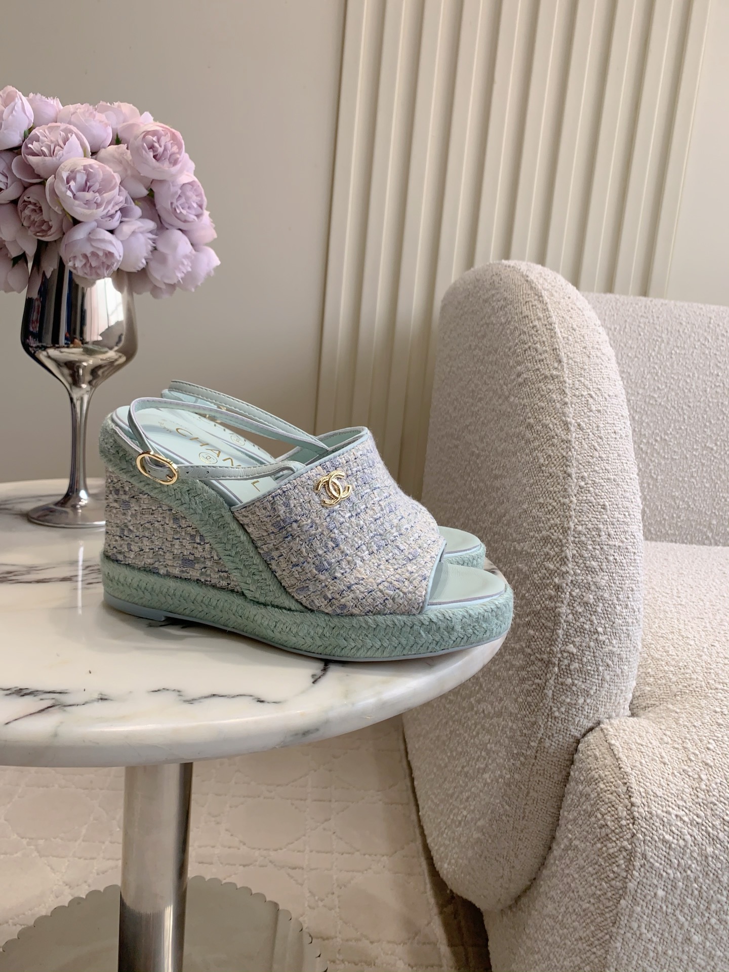 Chan New wedge sandals