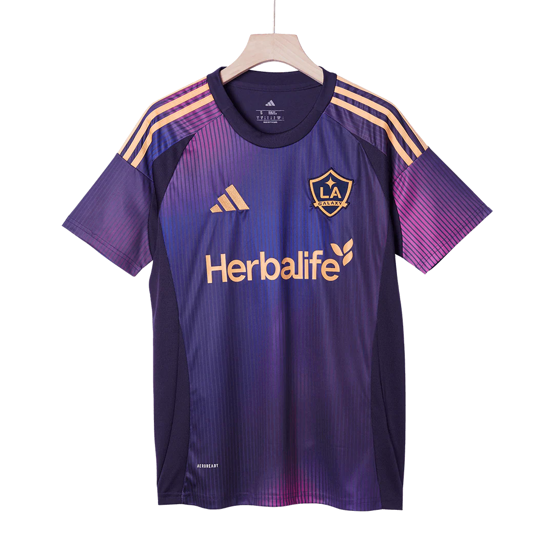 LA Galaxy Away Soccer Jersey 2025 Purple