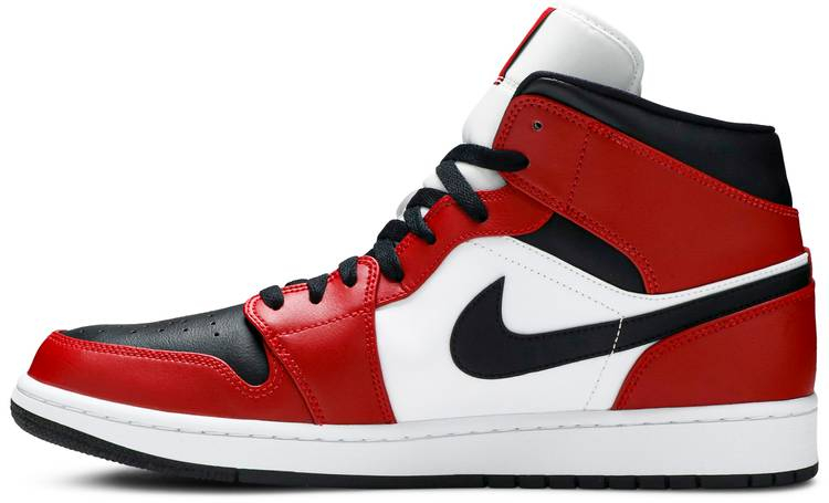 Air Jordan 1 Mid 'Chicago Black Toe' 554724-069