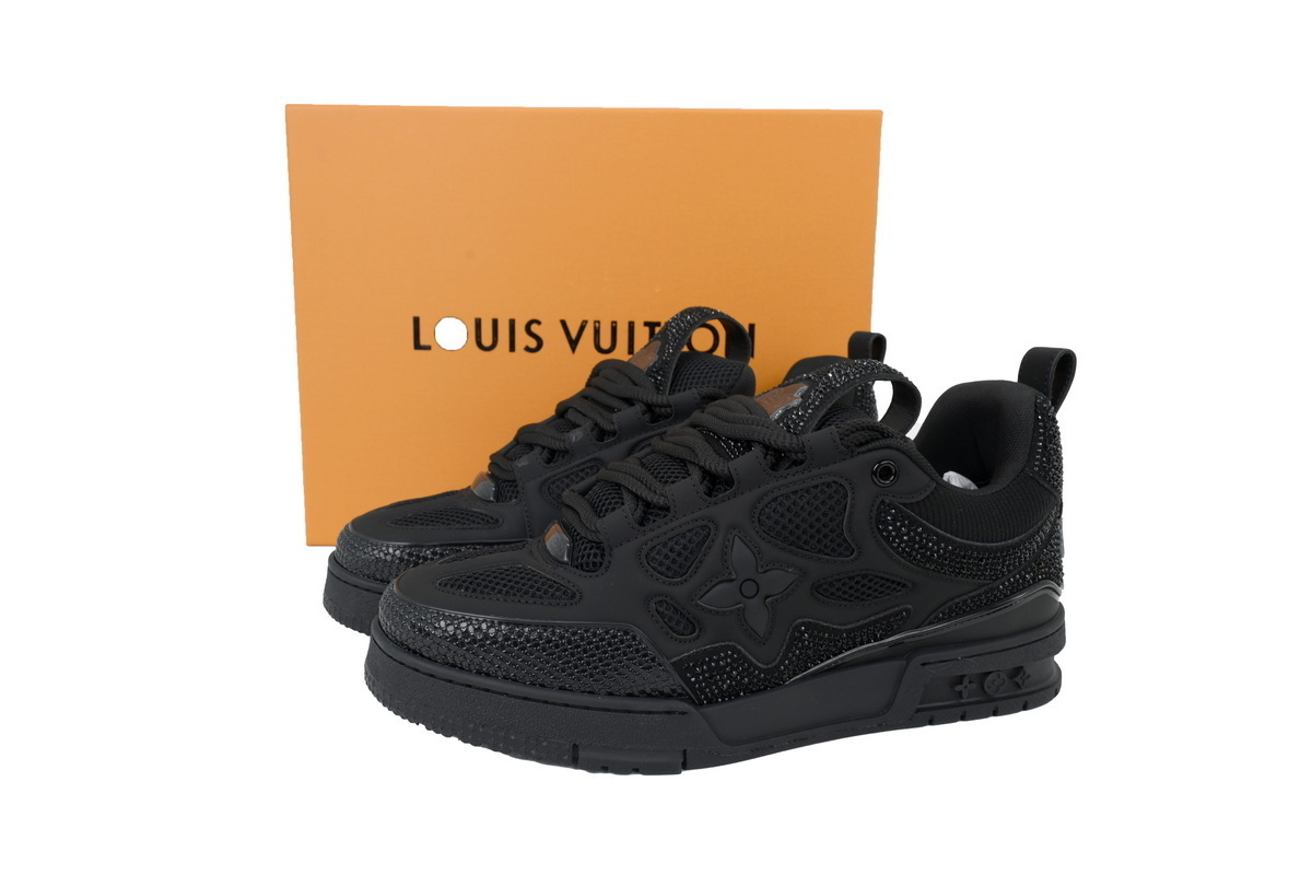 Pkkicks God Batch Louis Vuitton Skate All Black