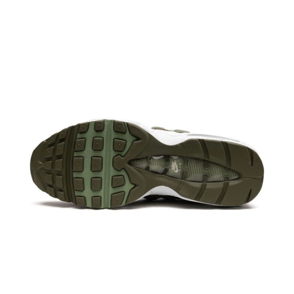 Nike Air Max 95 White Medium Olive Oil Green FD0780-100