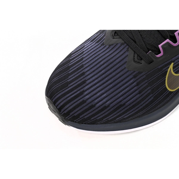 Nike Air Winflo 9 Black Blue and Yellow DD6203-007