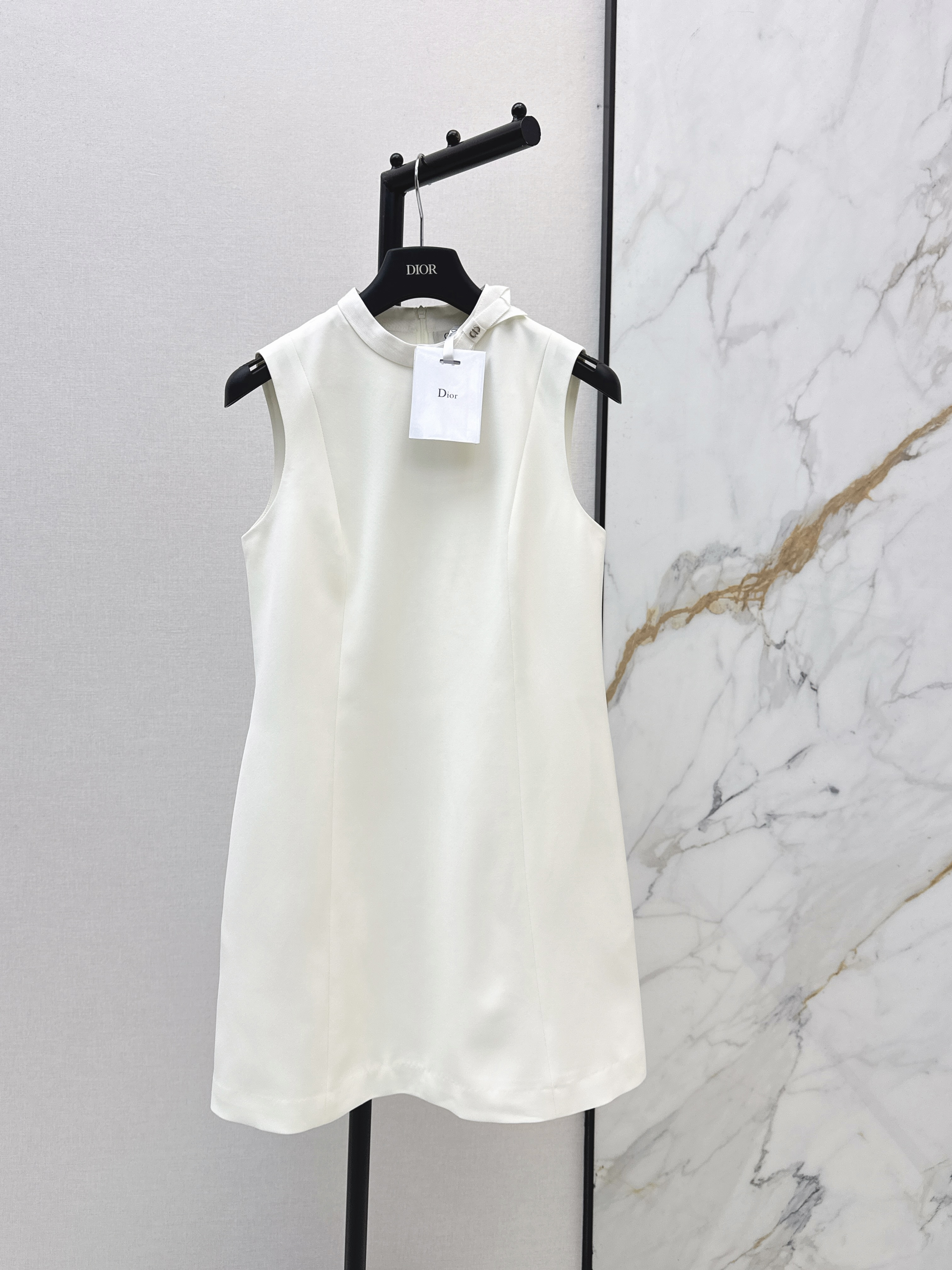 CD New Sleeveless Dress with Bow