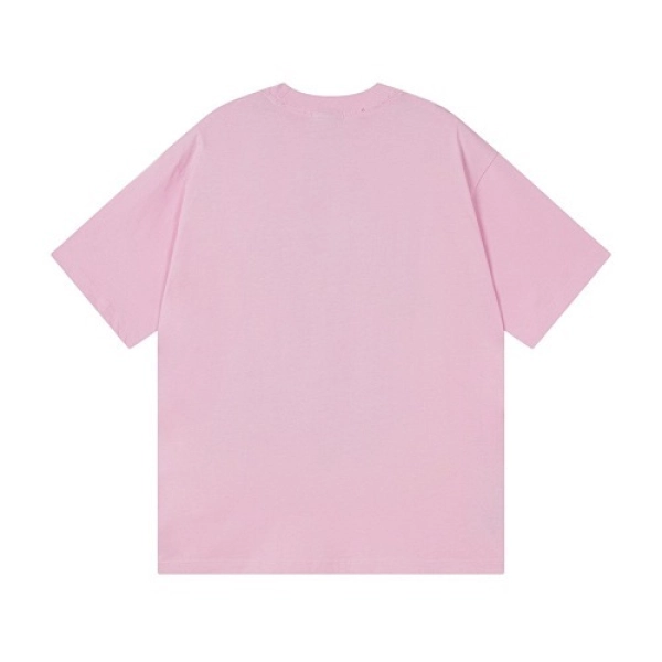 Balenciaga Clothes Paris Sacré-Cœur Basilica Printed T-shirt Black/Pink