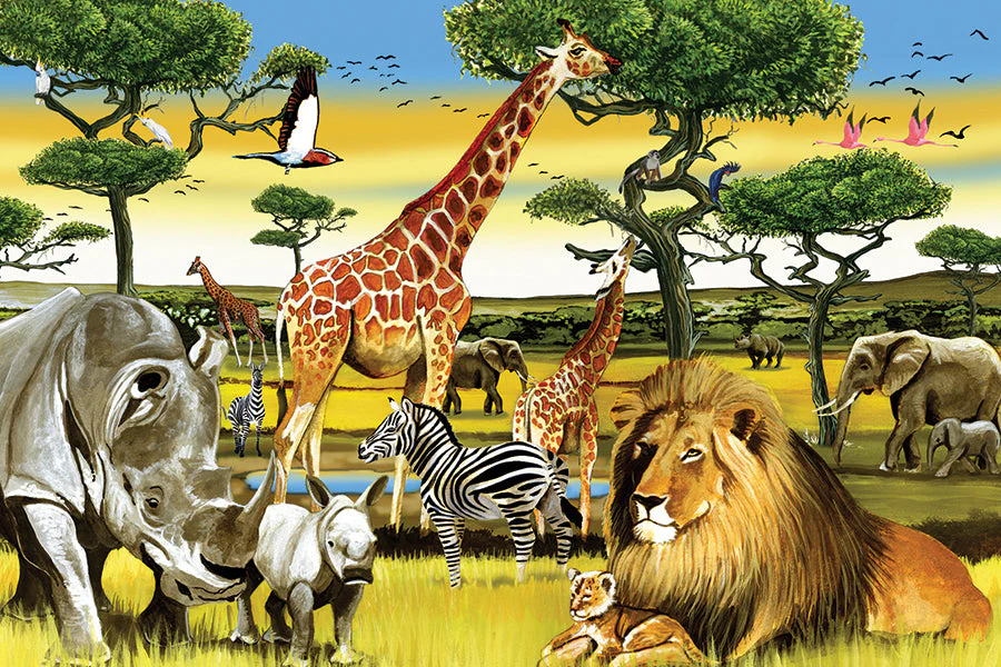 African Plains (Floor 36pc)