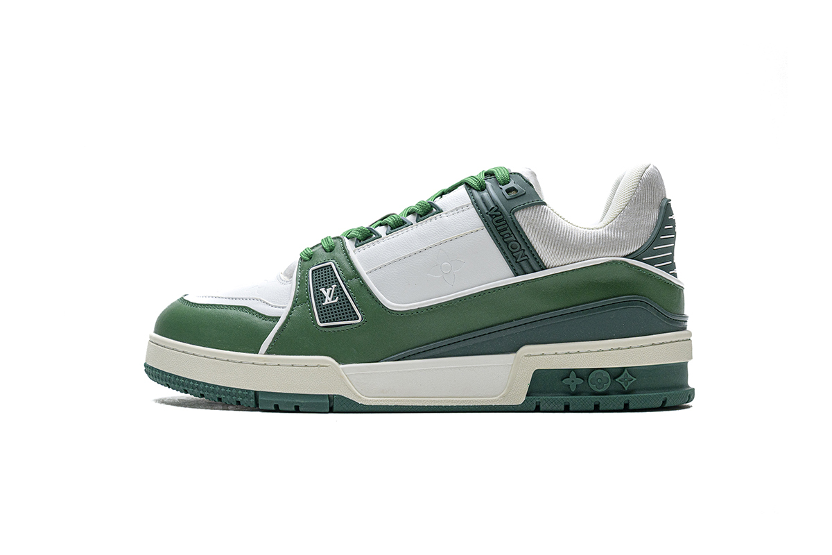 Pkkicks God Batch LOUIS VUITTON 20ss Trainer Green
