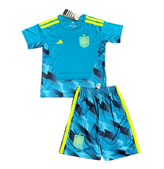 Kids 2026 Spain goalkeeper Jersey