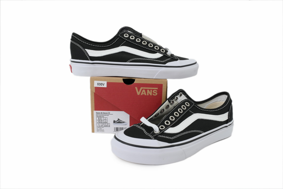 Vans Style 36 Decon SF 'Black' VN0A3MVLY28