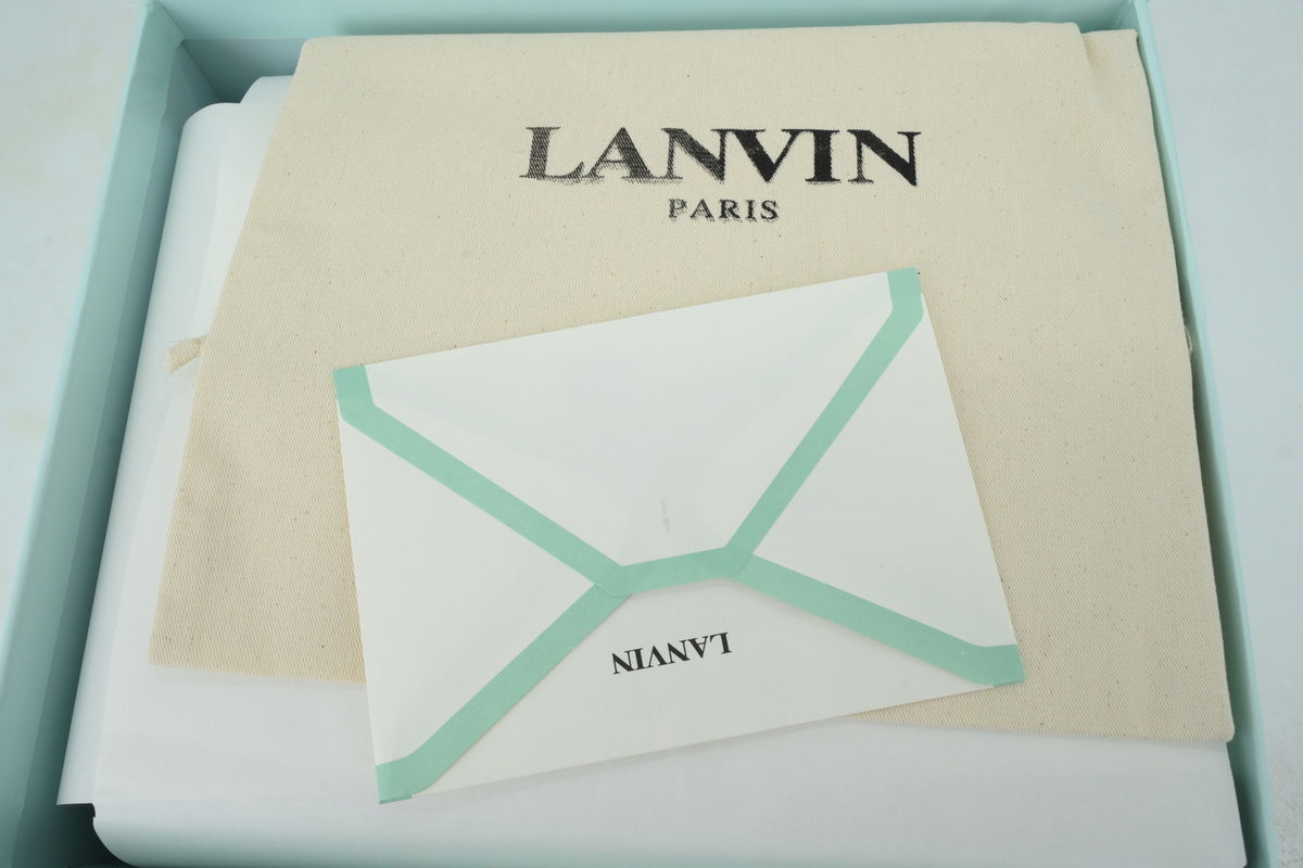 Lanvin Curb Sneakers Blue Gray