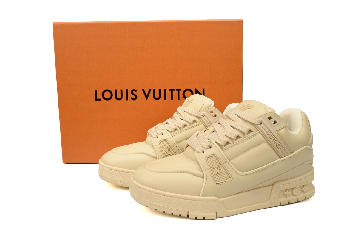 Pkkicks God Batch LOUIS VUITTON Trainer Beige