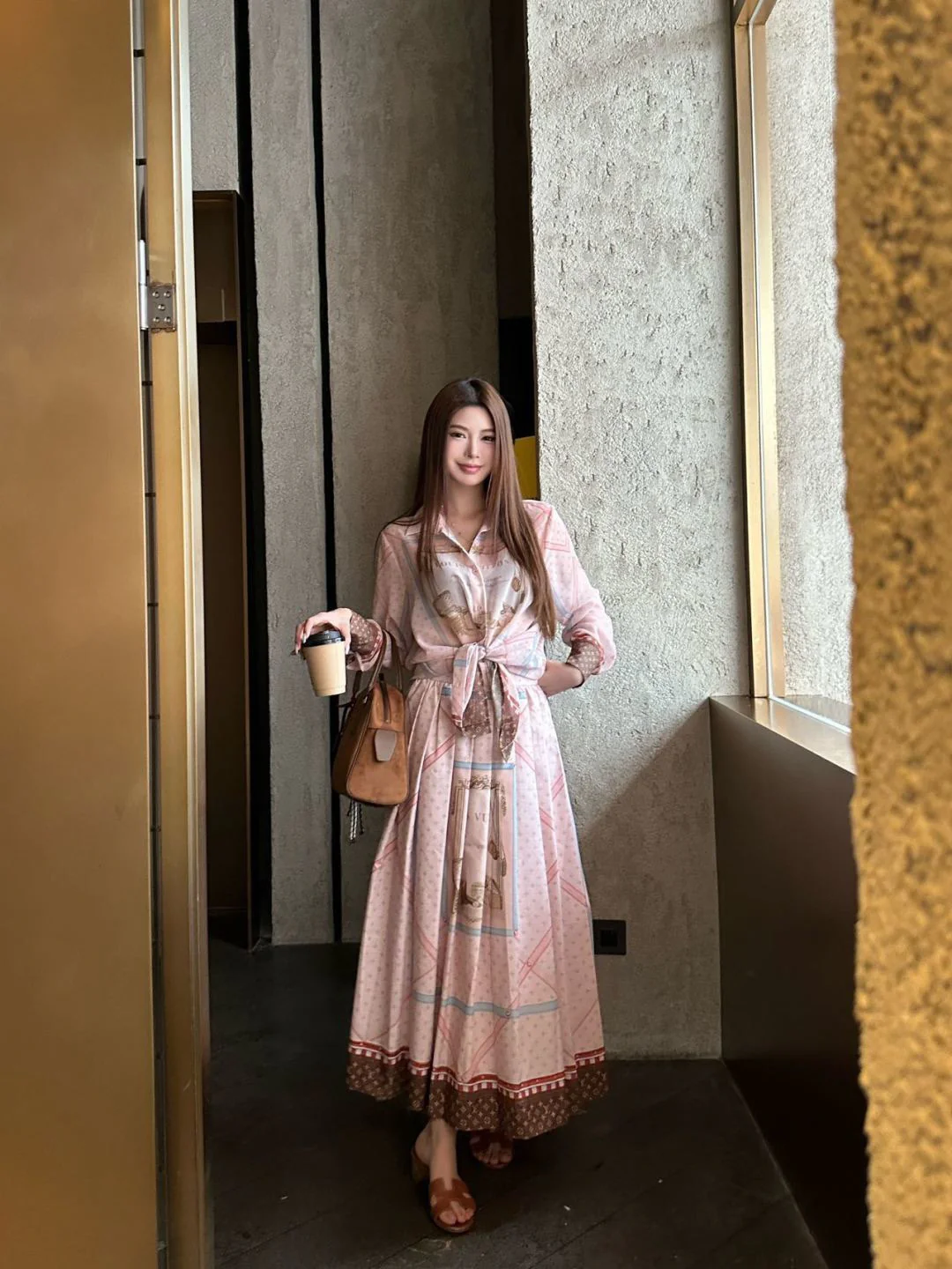 Louis NEW print skirt