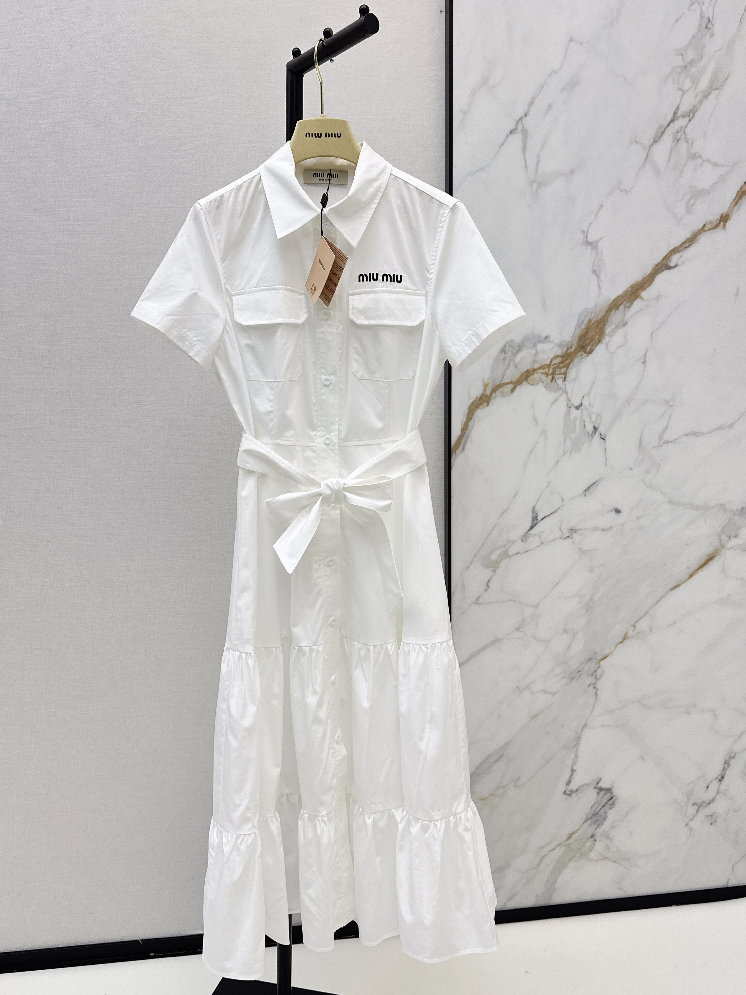 Miu New letter dress