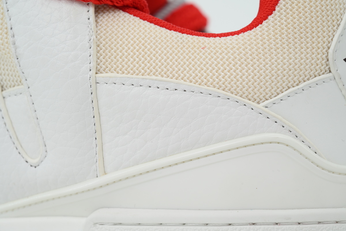 Pkkicks God Batch LOUIS VUITTON White And Red Flowers