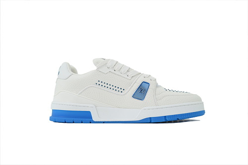 Pkkicks God Batch Louis Vuitton Sneakers White Blue (NFC)