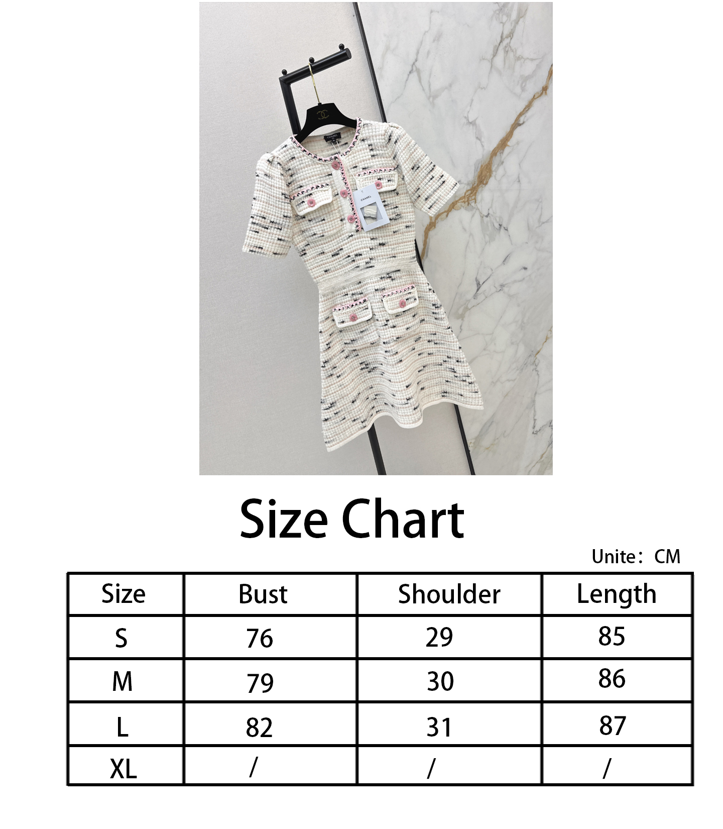 Chan NEW floral yarn dress