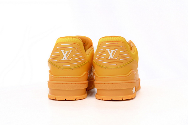 Pkkicks God Batch LOUIS VUITTON Trainer All Yellow Embossing 1AARG0