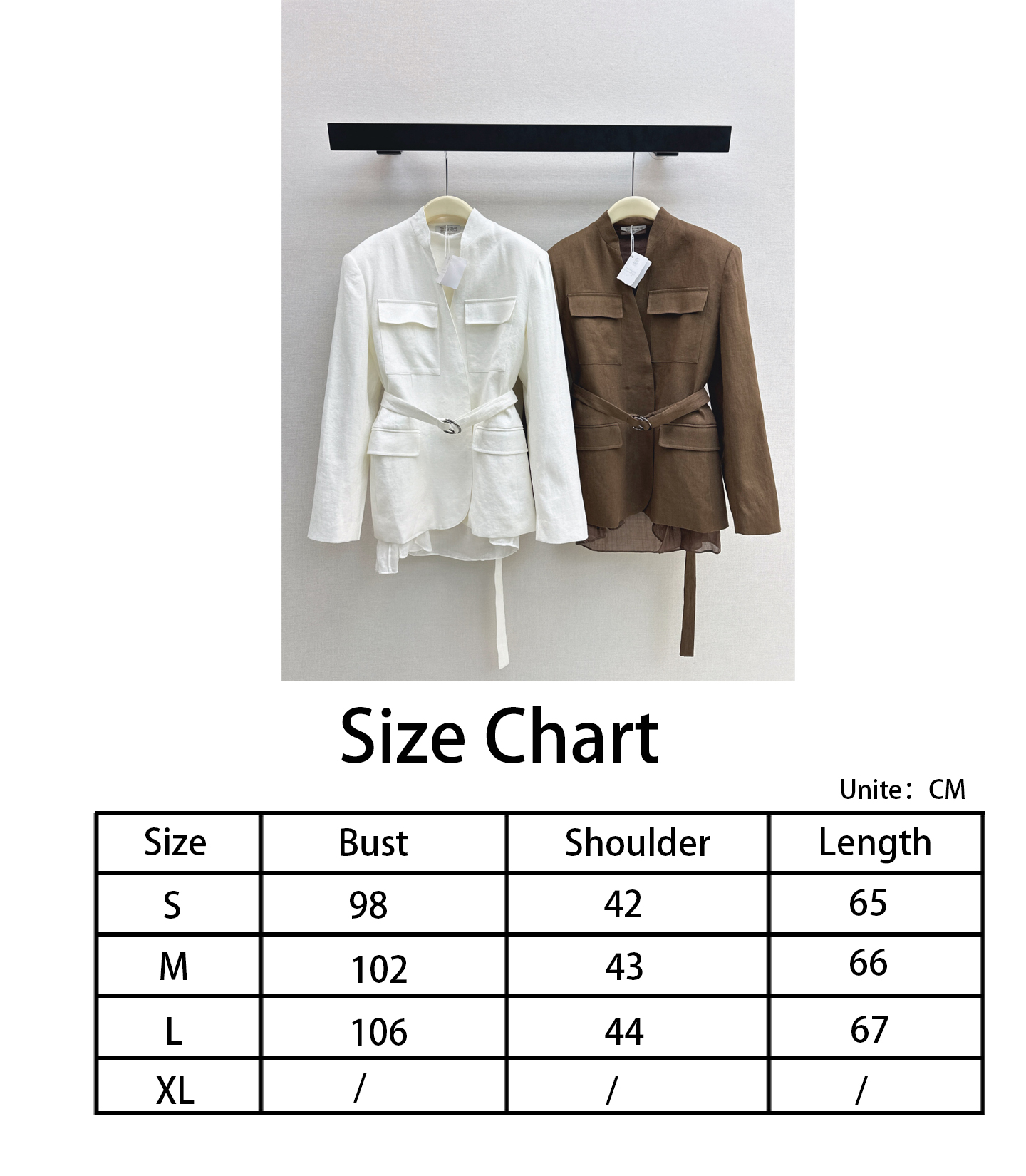 Brun NEW linen blazer