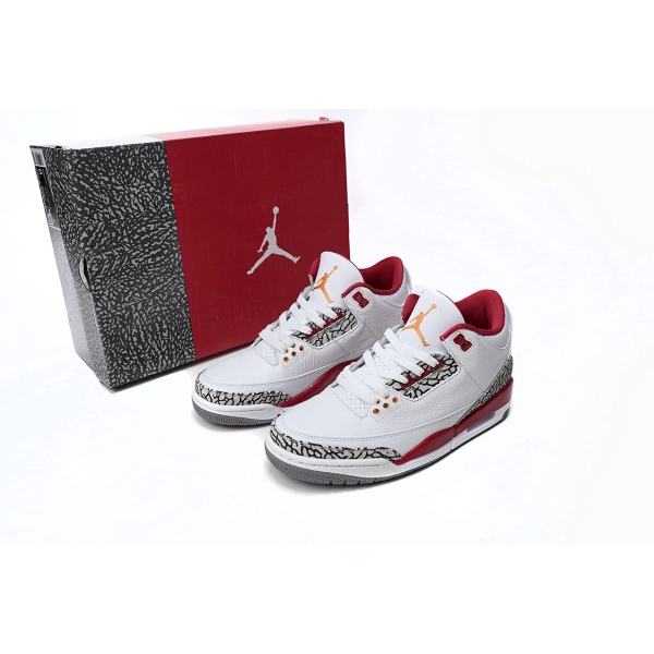 (GET)Air Jordan 3 Retro Cardinal Red  CT8532-126
