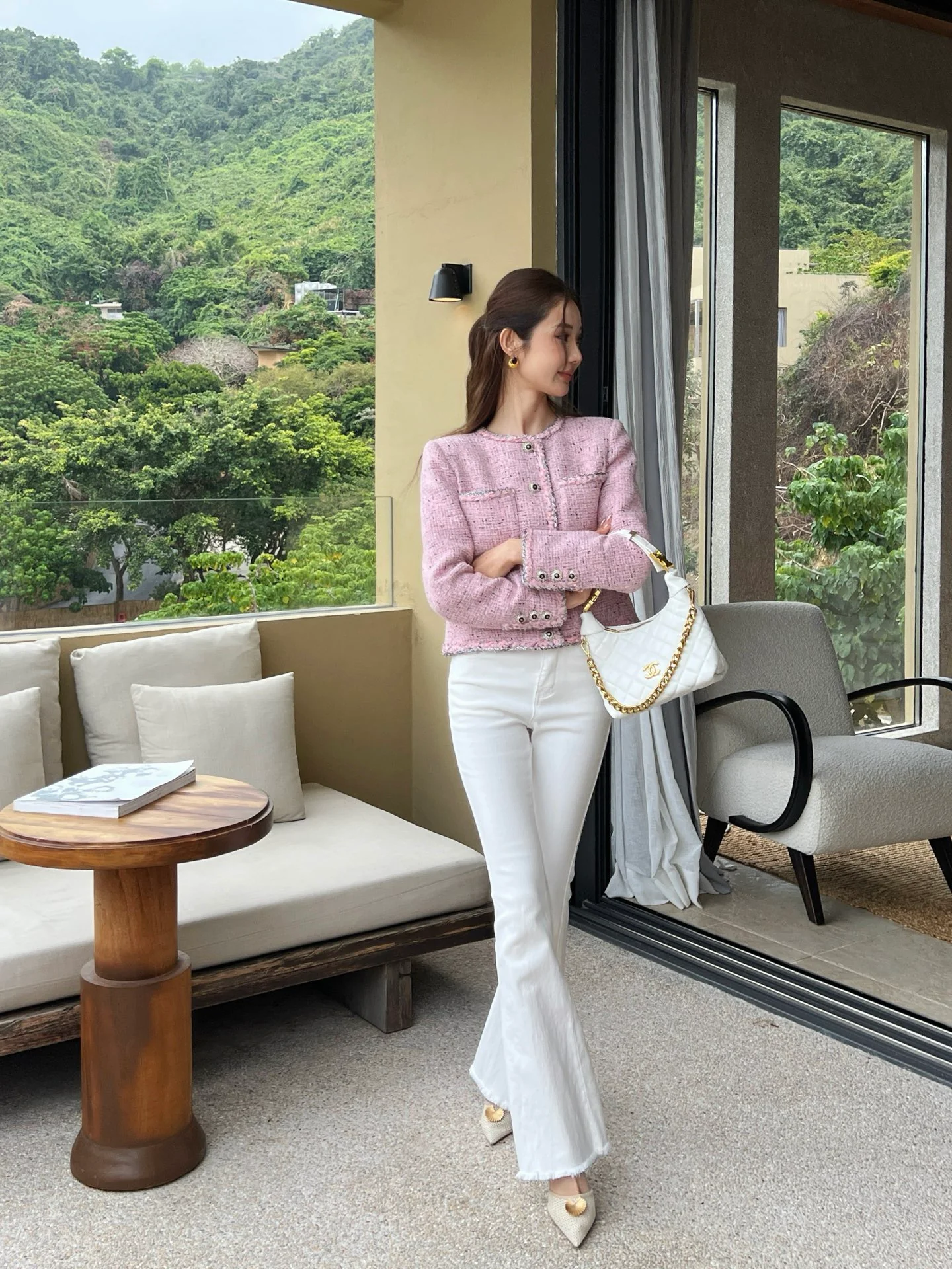 Chan NEW woven jacket