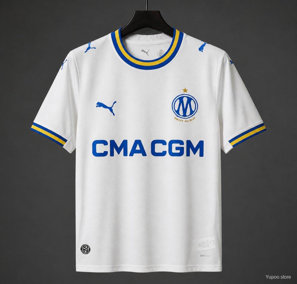 Marseille Home Man Jersey 26/27 1:1 Thai Quality