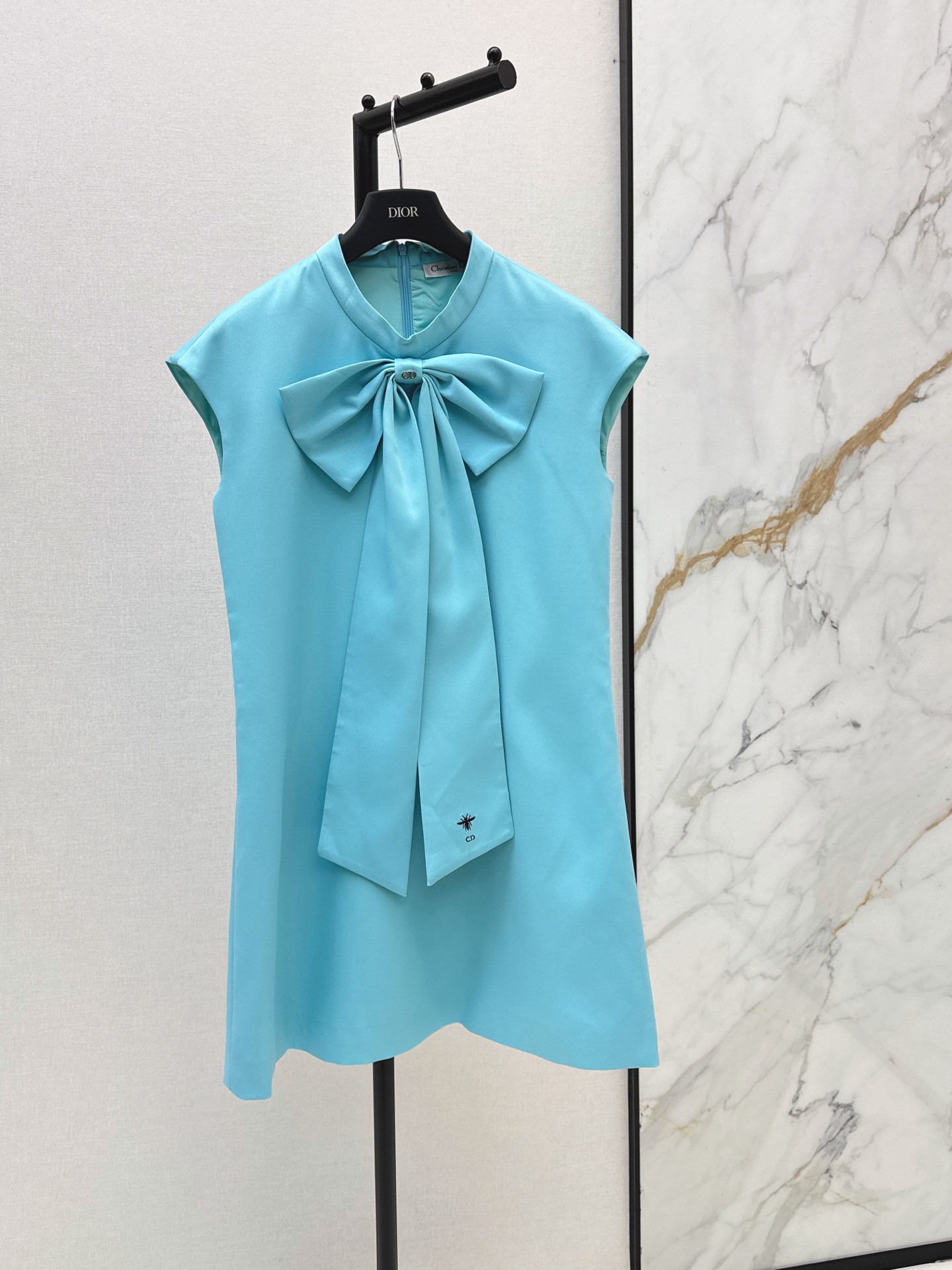 CD New Sleeveless Dress with Bow