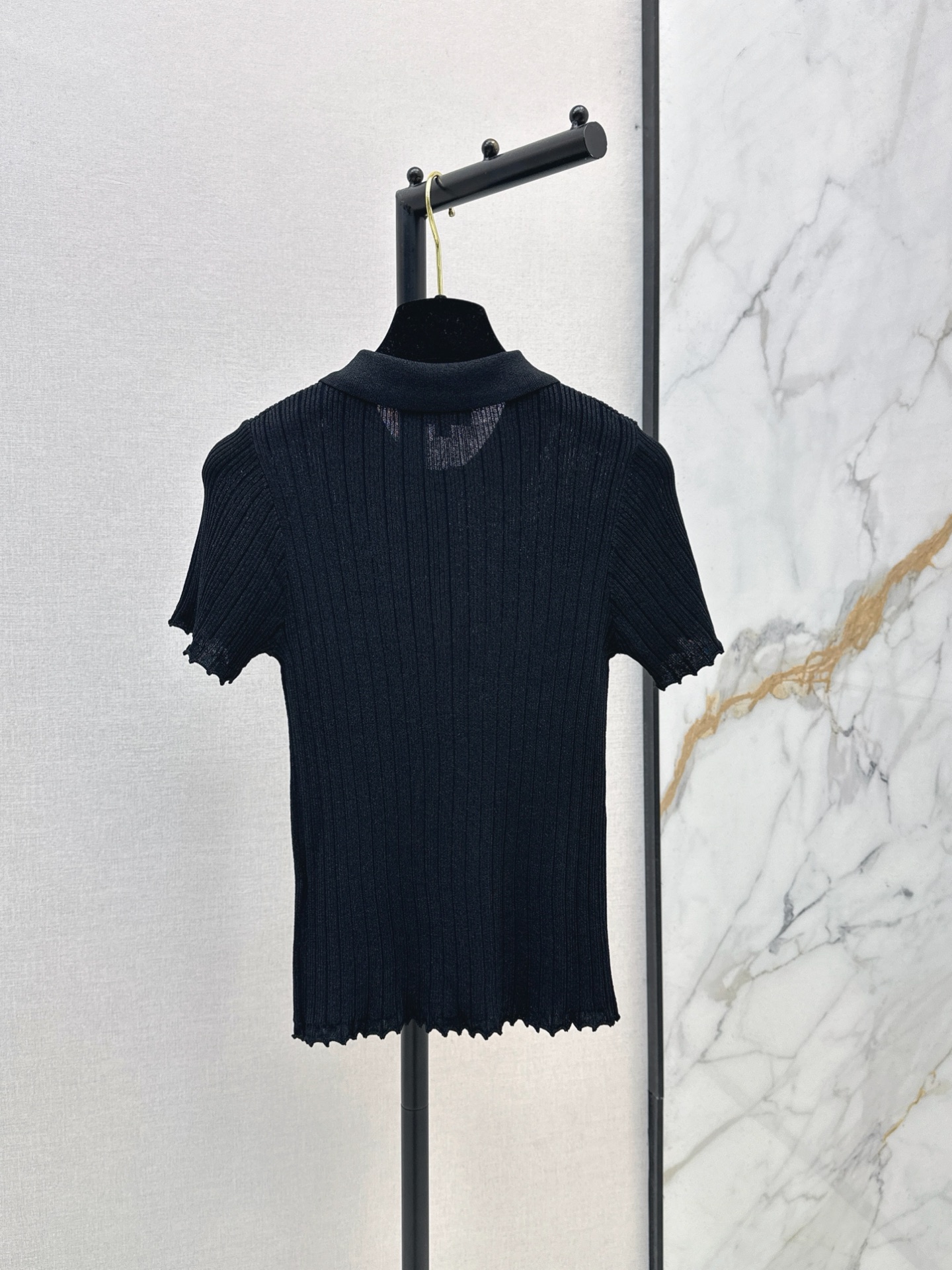 Chan New Polo Knit Short Sleeve