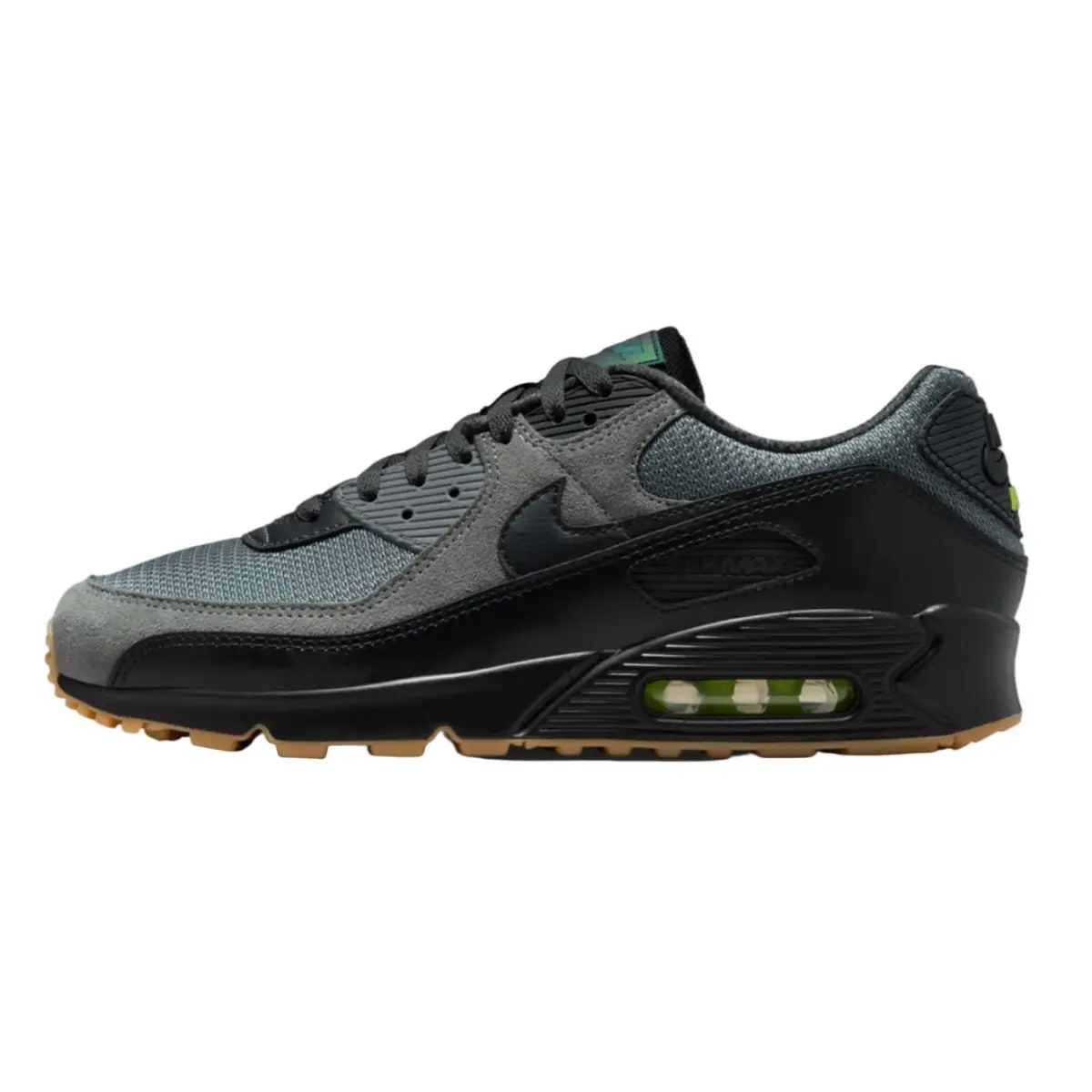 Nike Air Max 90 Smoke Grey Black IQ0580-084 Men's Fashion Sneaker New