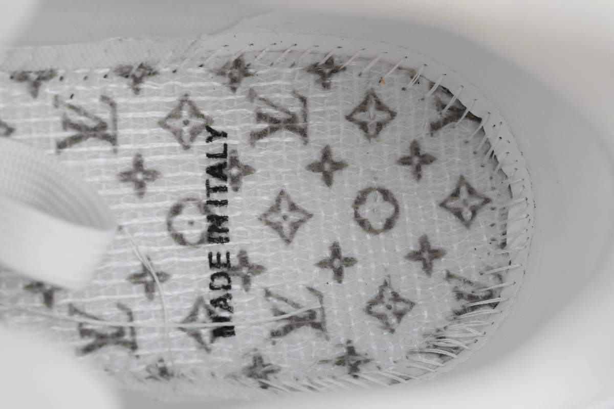 Pkkicks God Batch Louis Vuitton Trainer Black White Swarovski 1ABM08