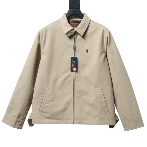 Polo Ralph Lauren Vintage Clasp Chain Coat khaki