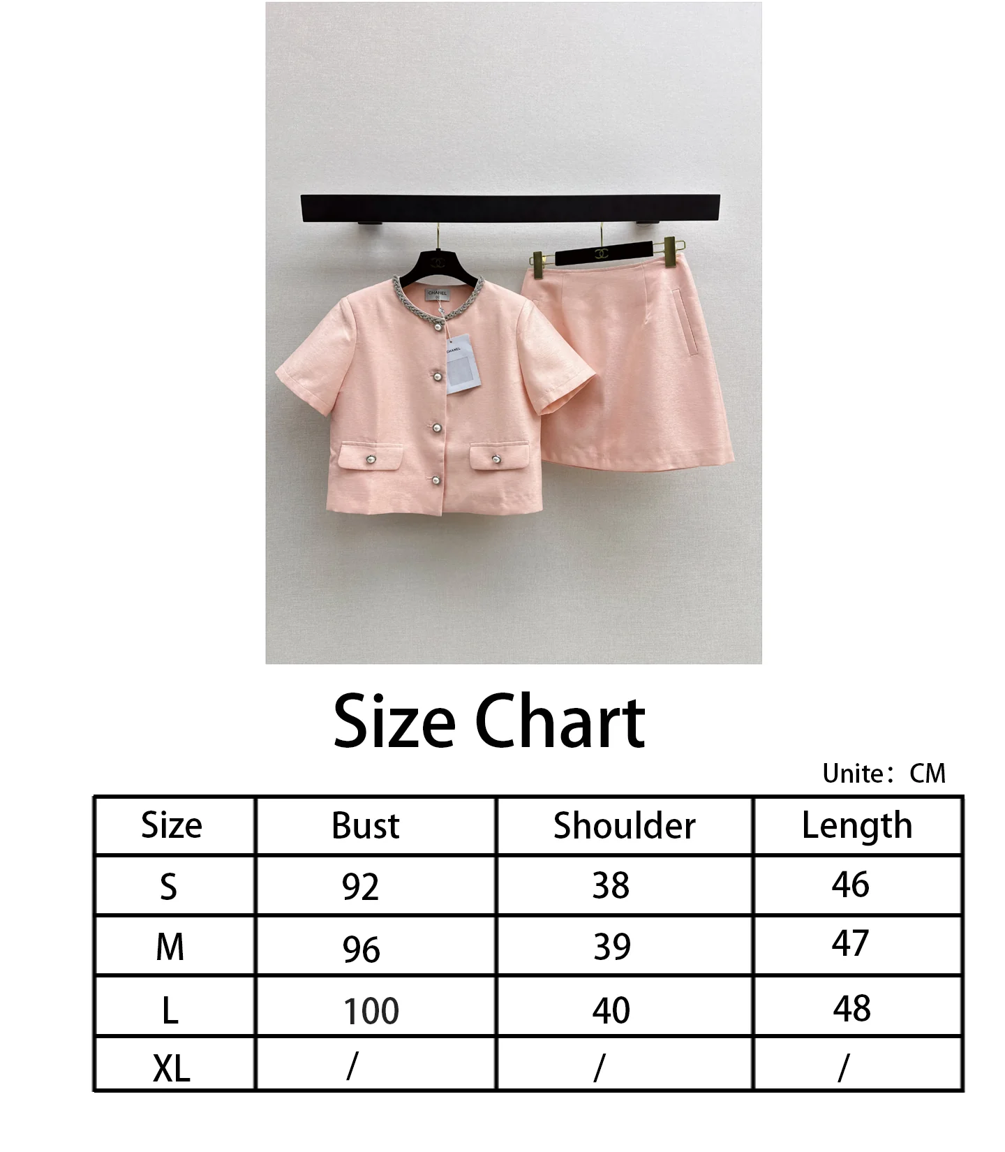 Chan NEW tweed outfit sets