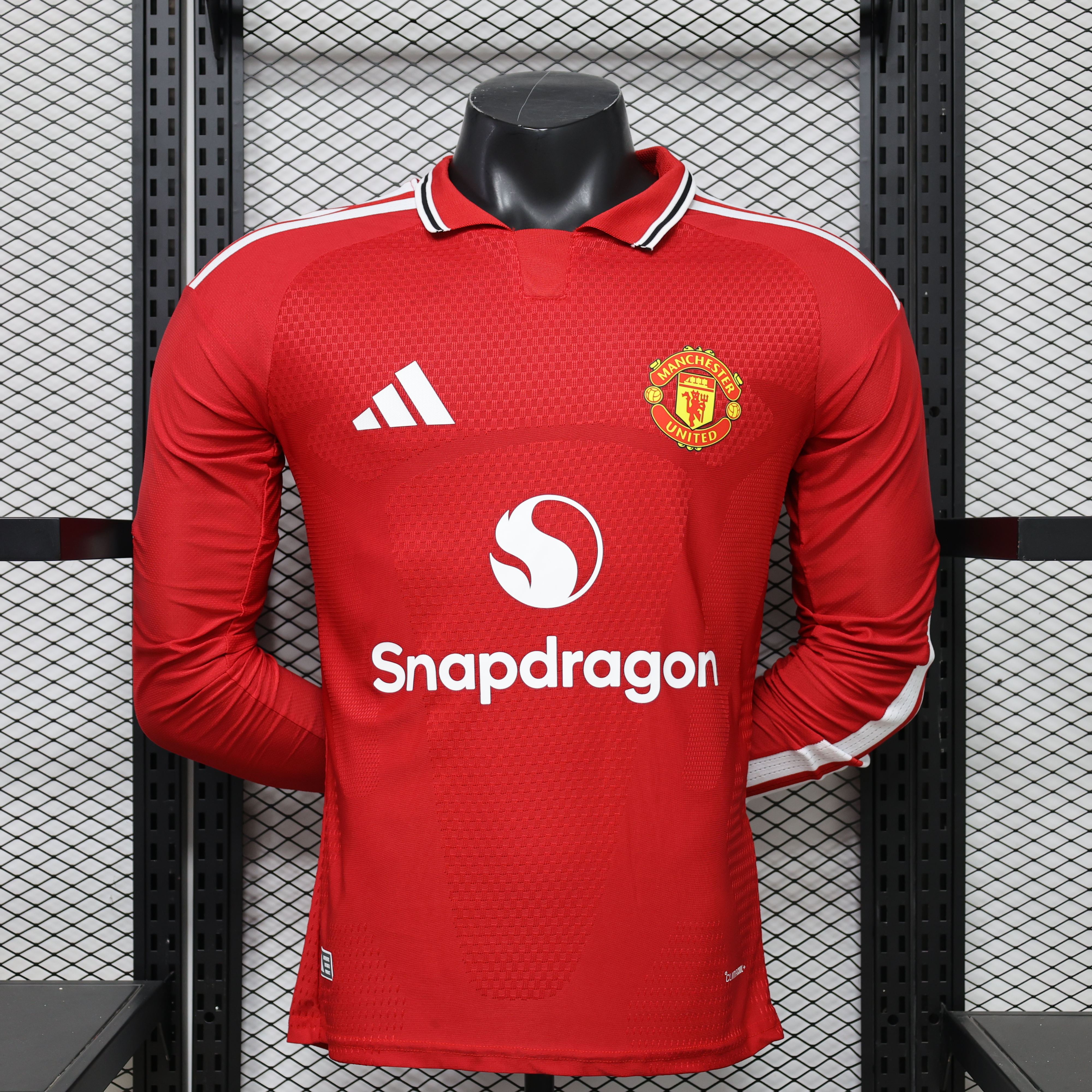 Manchester United Home Long Sleeve Jersey Player Version 26/27
