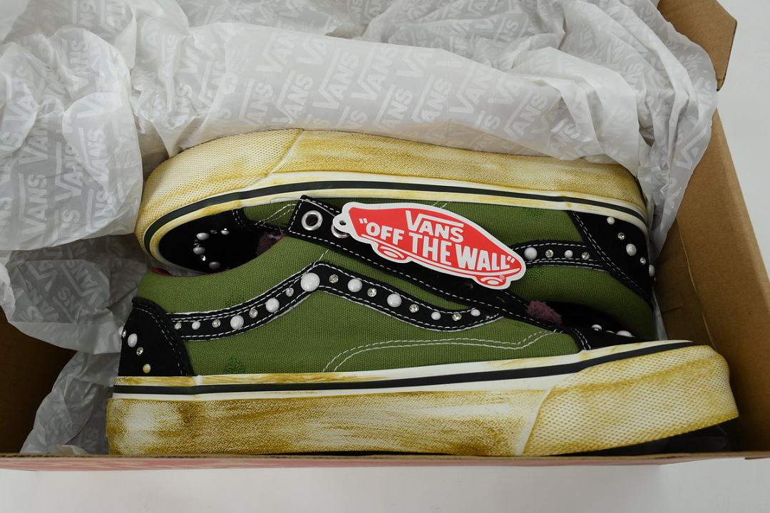 Satoshi Nakamoto x Vans Old Skool Reissue 36 'Pearlized Army'
