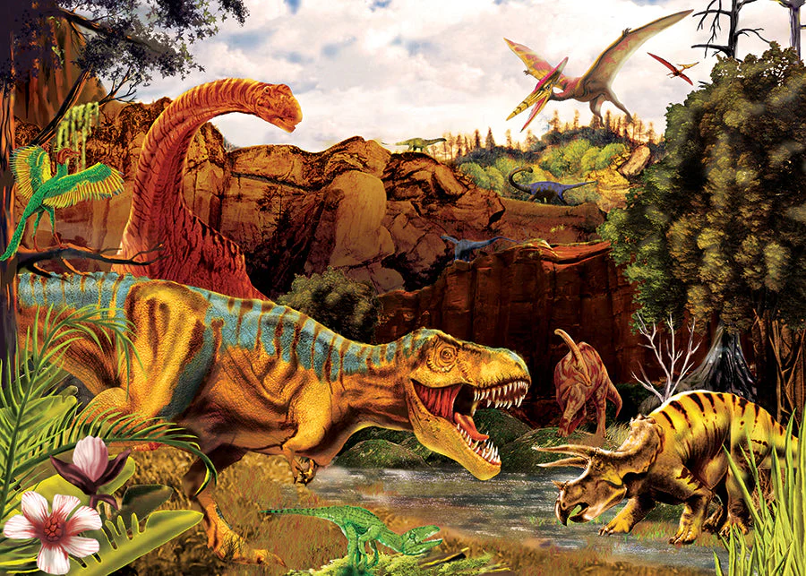 Dino Story (tray) | 35 Piece Tray
