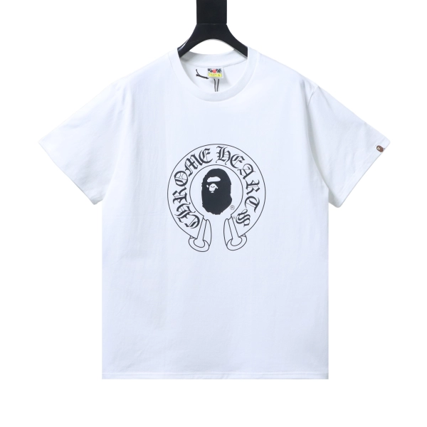 Bape x Chrome Hearts Baby Milo T-shirt white