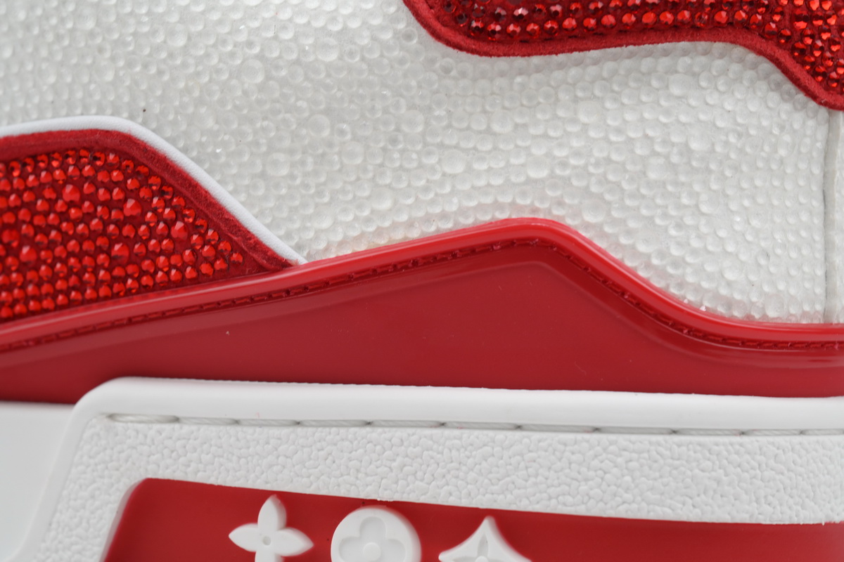 Pkkicks God Batch Louis Vuitton LV Trainer Red