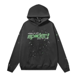 Sp5der Punk V2 Hoodie & Sweatpant Set Slate Grey