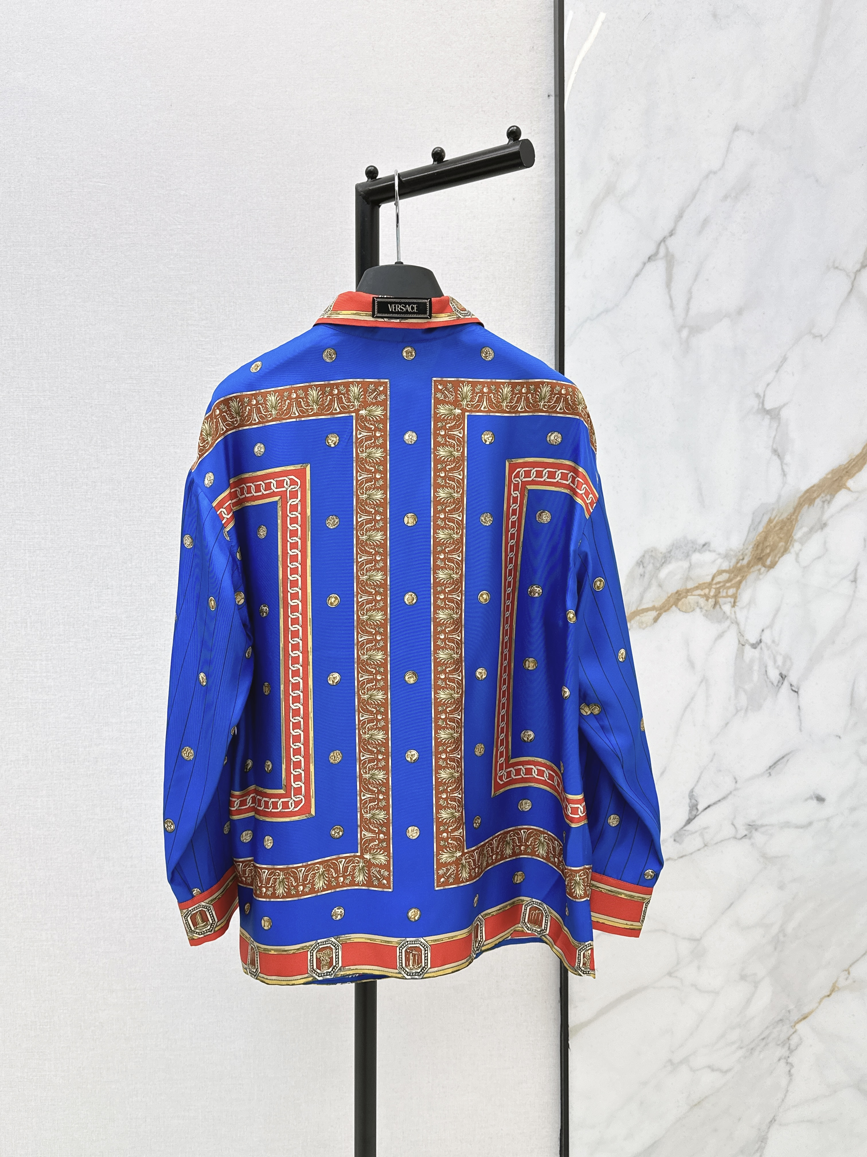 Ver New print silk shirt