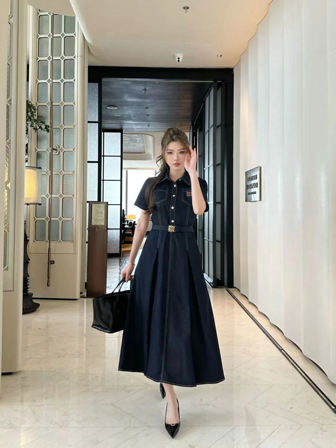 Miu NEW denim dress