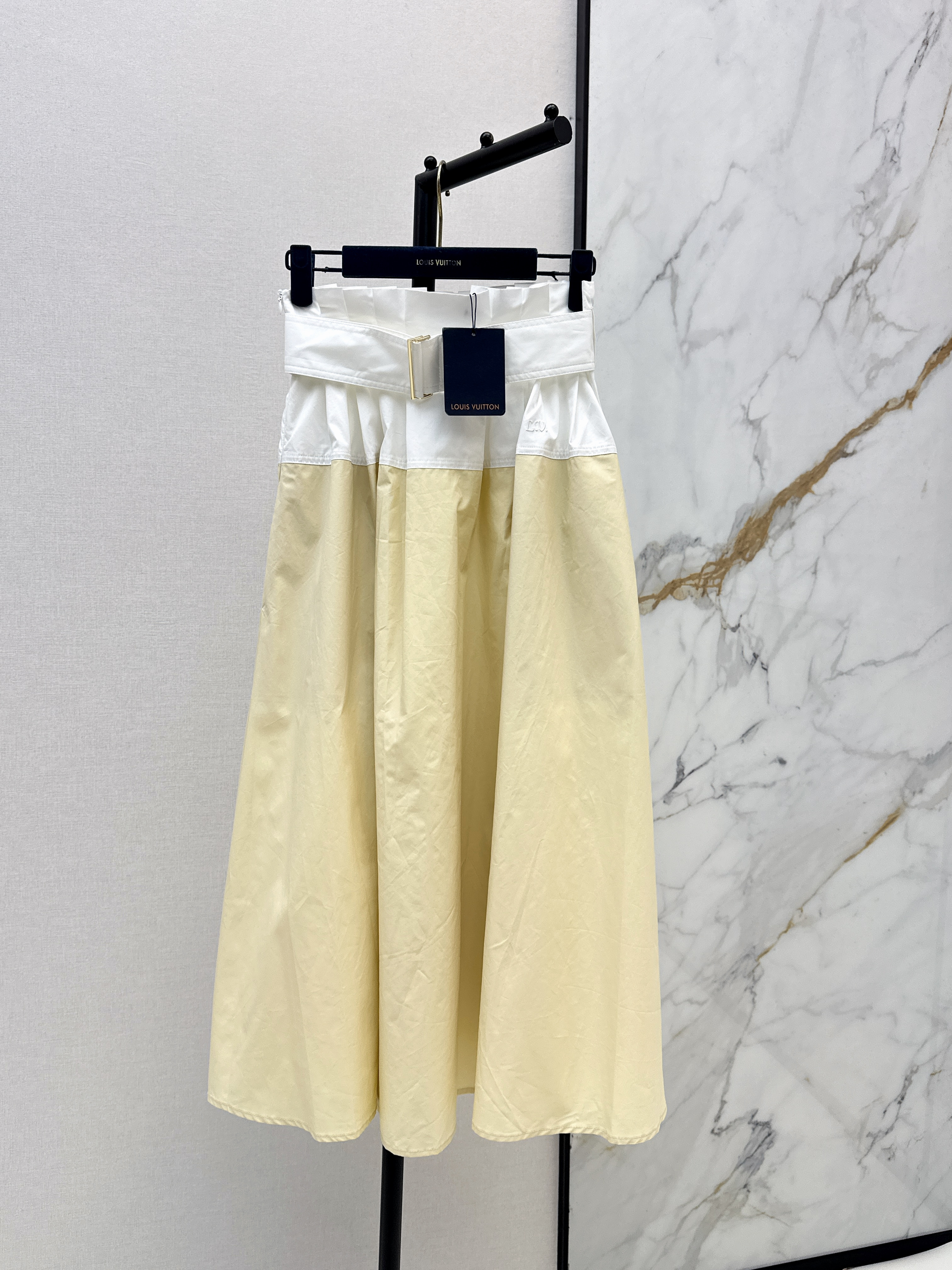 Louis New Color block skirt