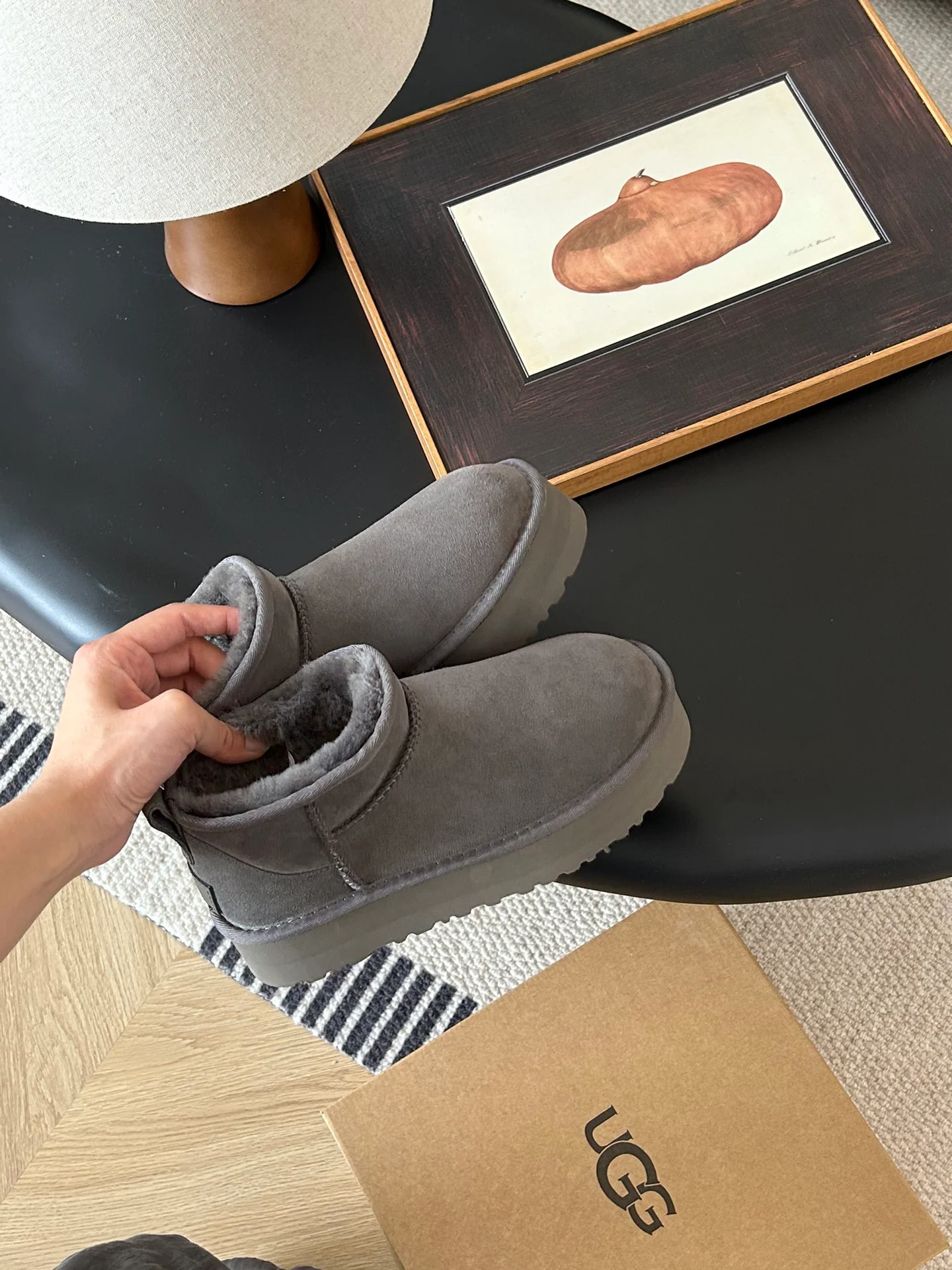 Guc New Platform ankle boots