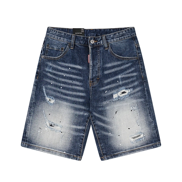 DSQUARED2 Micro Bullet Denim Shorts # 2038